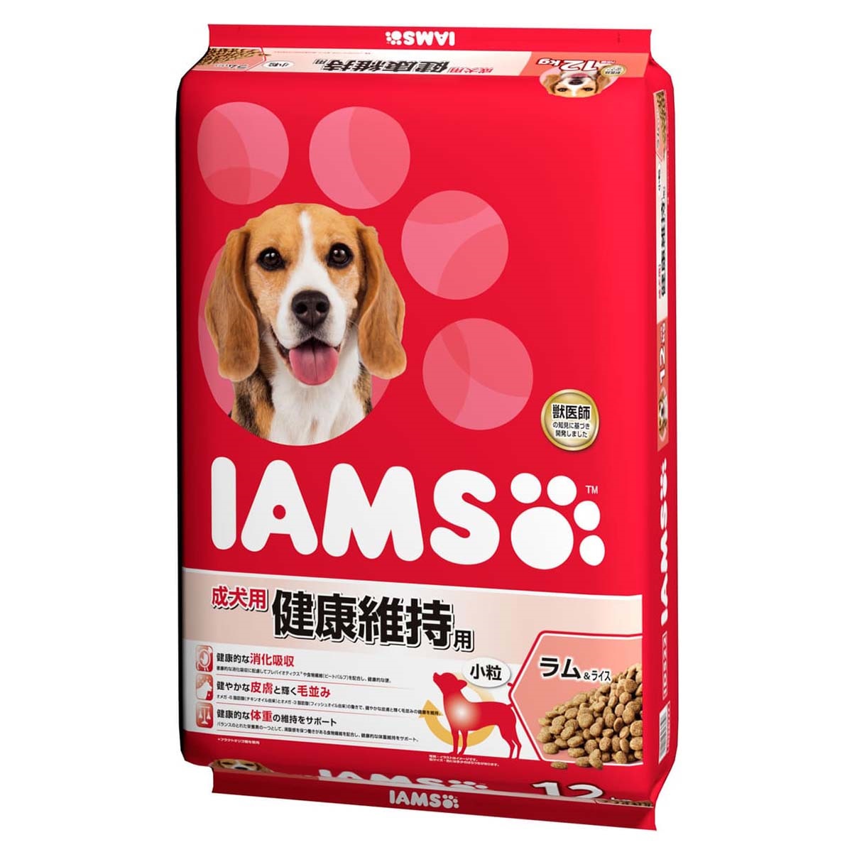 アイムス　成犬用　健康維持用　ラム&ライス　小粒　12kg