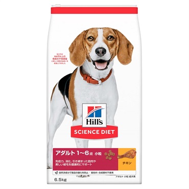 ヒルズ　サイエンス・ダイエット　アダルト　小粒　成犬用　チキン　6.5kg