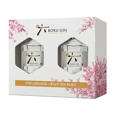 【限定セット】サントリー ROKU＜六＞ 桜限定ボトル＆定番ボトル ミニチュアセレクション （各200ml）