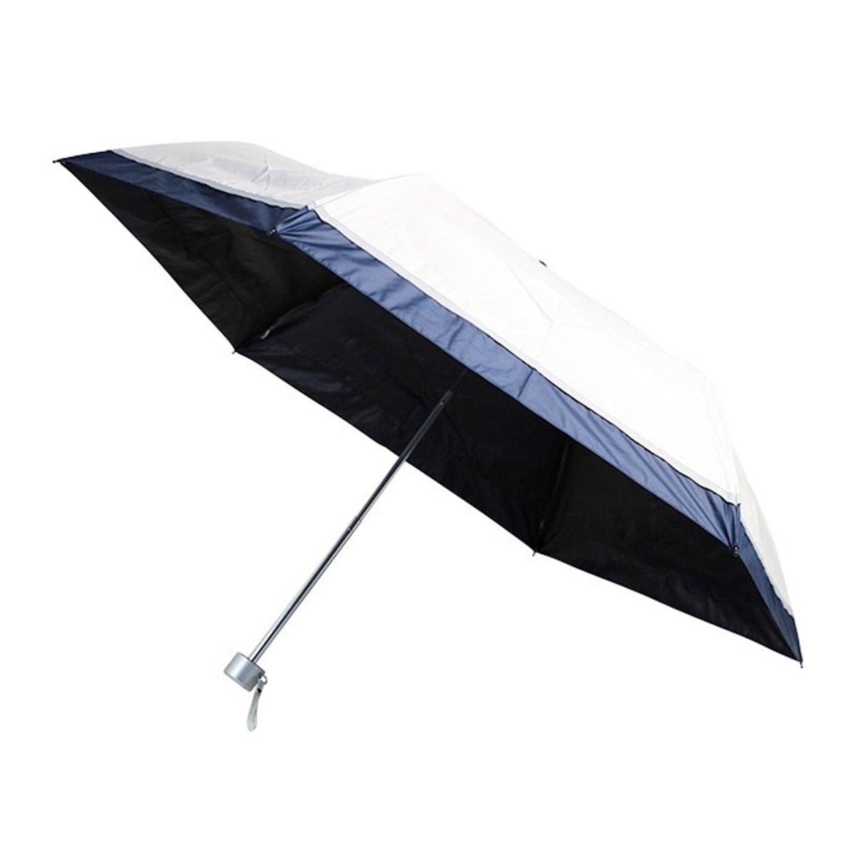 【晴雨兼用】切り継ぎグログランミニパラソル５５ｃｍ