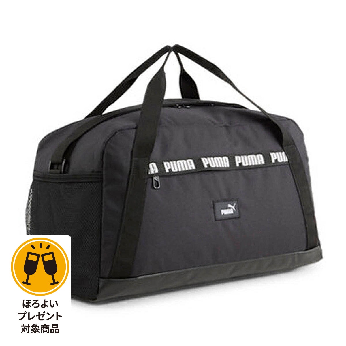 PUMA【プーマ】 PHASE テープ スモール スポーツ バッグ　PUMA BLACK
