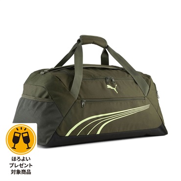 PUMA【プーマ】FUNDAMENTAL ミディアム スポーツバッグ　DARK OLIVE