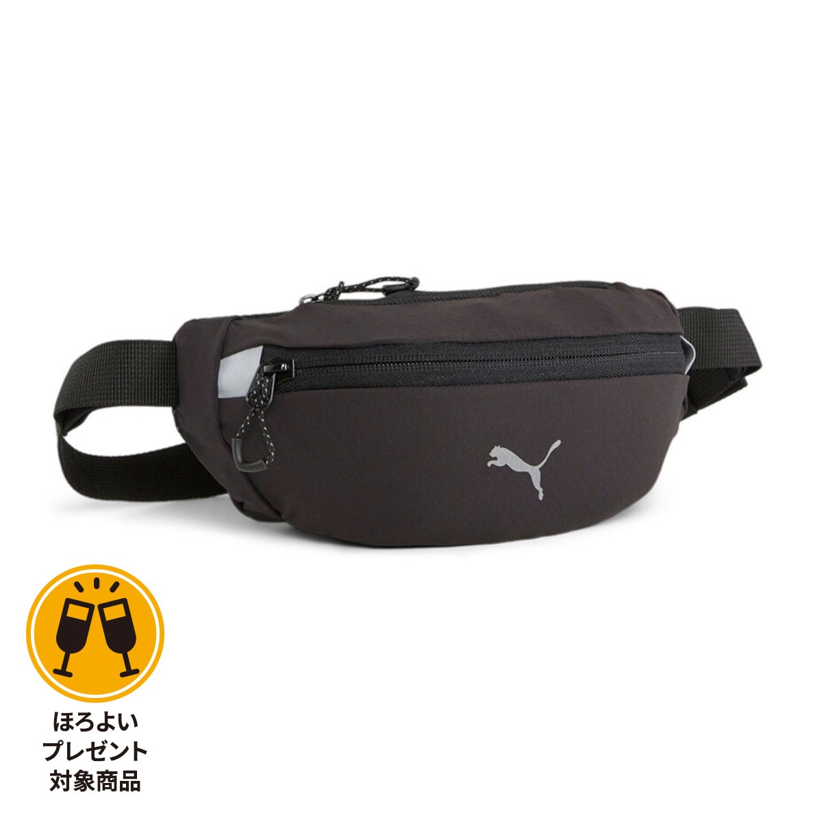 PUMA【プーマ】PR クラシック ウエストバック　PUMA BLACK