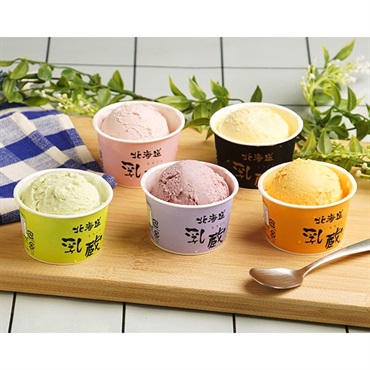 5種12個 北海道アイスクリーム 江戸屋『乳蔵』