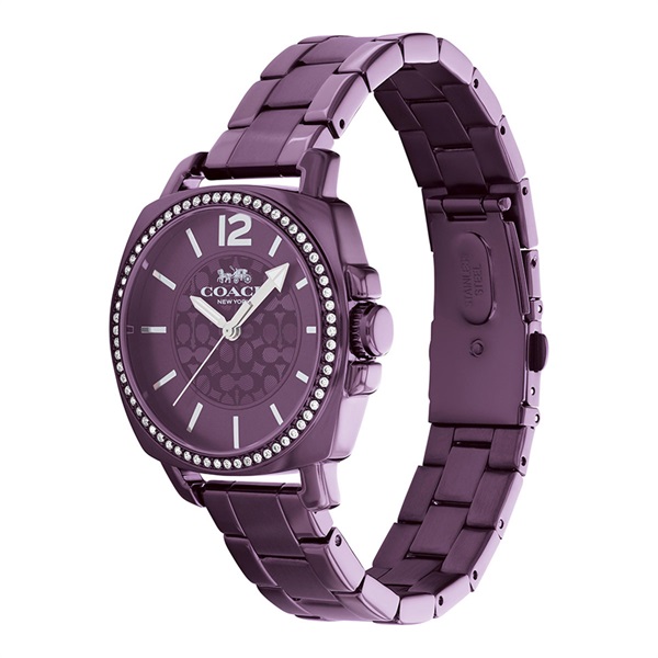 コーチ　ＢＯＹＦＲＩＥＮＤ　パープル　34ｍｍ