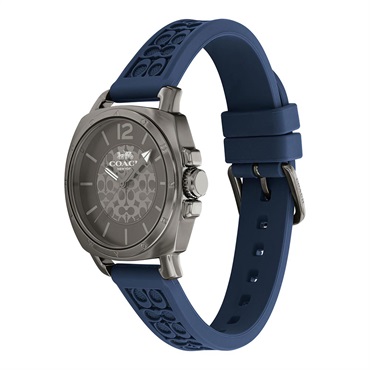 コーチ　ＢＯＹＦＲＩＥＮＤ　グレー/ネイビーー　34ｍｍ