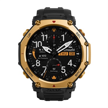 AMAZFIT　Ｔ－Ｒｅｘ　３　Ｐｒｏ　４８ｍｍ　ブラックゴールド