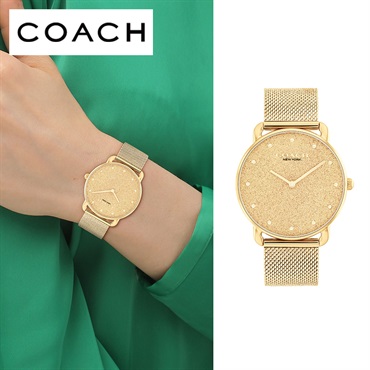 ＣＯＡＣＨ　ＥＬＬＩＯＴ　レディース腕時計　ゴールド文字盤　メッシュ　14504553