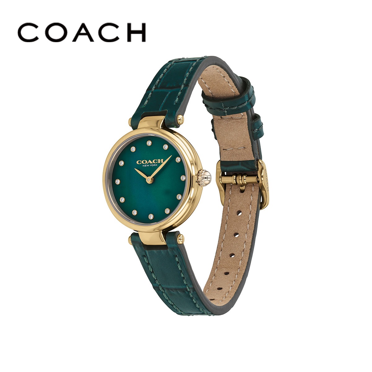 コーチ　ＰＡＲＫ　レディース腕時計　GREEN MOTHER OF PEARL　14503534