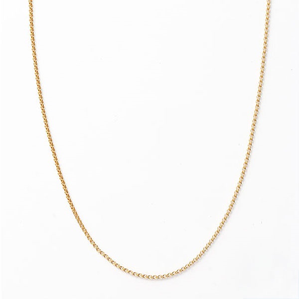 純金チェーンネックレス（約2g 45cm） D17040862Y