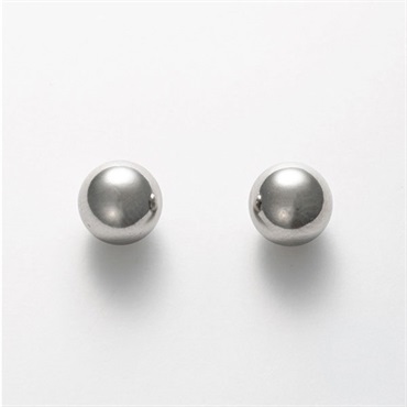 プラチナ丸玉ピアス（玉：約7mm） D5282PT-7