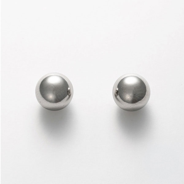 プラチナ丸玉ピアス（玉：約7mm） D5282PT-7