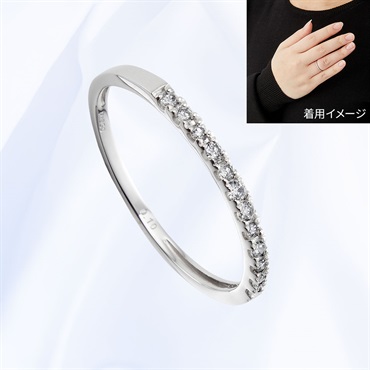 プラチナダイヤモンドリング0.1ｃｔ　13号