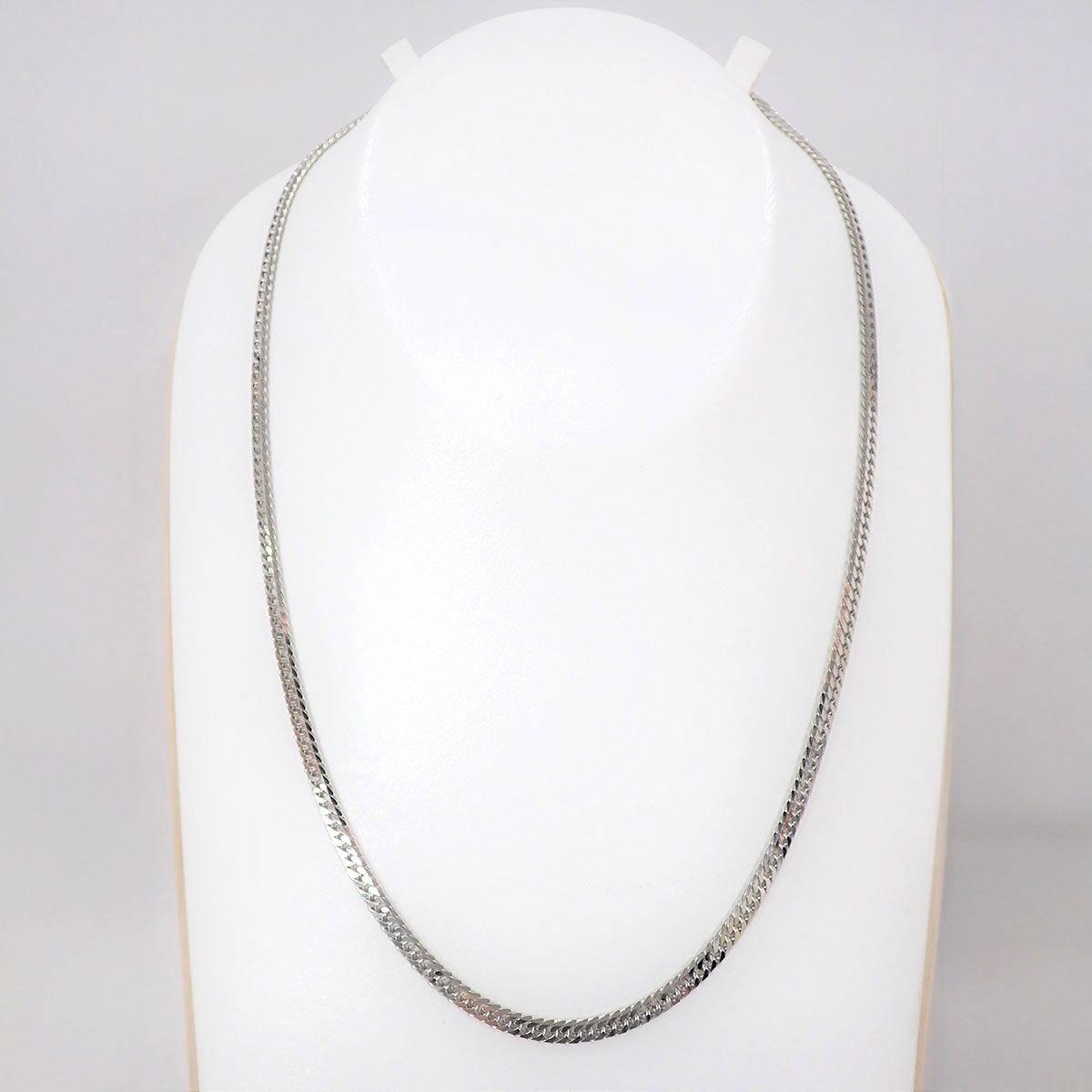 【造幣局検定マーク入り】プラチナ PT850 喜平ネックレス 6面ダブル 30g 50cm