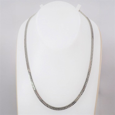 【造幣局検定マーク入り】プラチナ PT850 喜平ネックレス 6面ダブル 50g 50cm