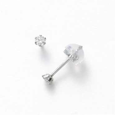 Ptダイヤモンド0.1ct・ピアス
