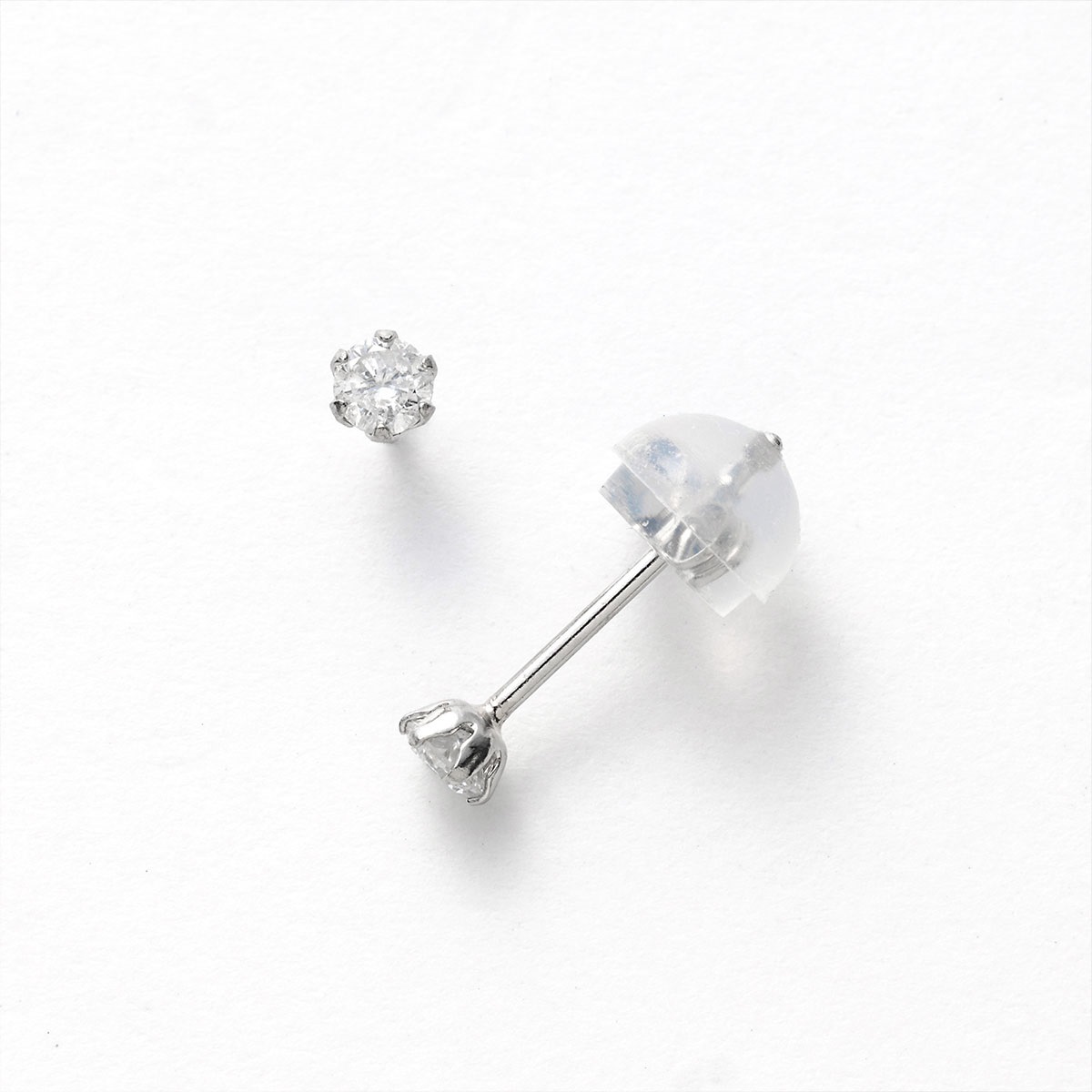 プラチナダイヤモンド0.1ct・ピアス