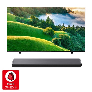 REGZA+TCL 65型4K液晶テレビ・オールインワン 重低音サウンドバー セット