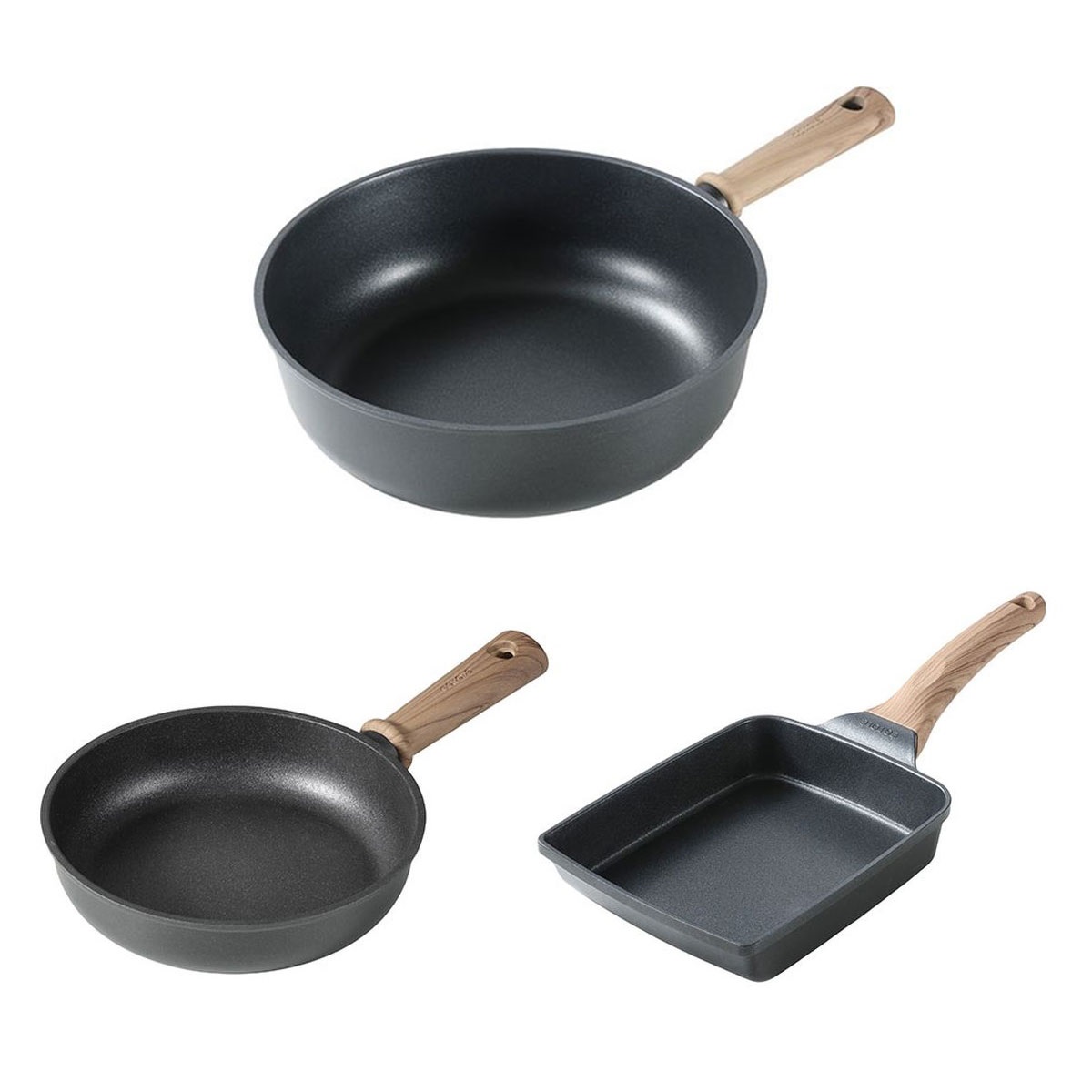 【IH対応】カローテ チタンブラックセット