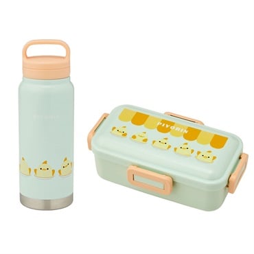 ぴよりん ランチセット ランチボックス+ステンレスボトル