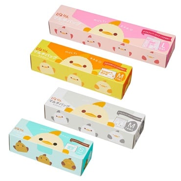 ぴよりん マルチバックコンプリートセット 限定カラー4種類