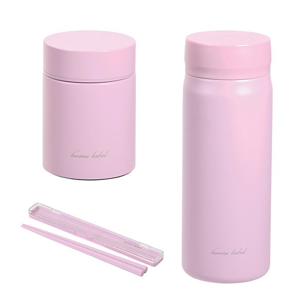 ランチセット(フードマグ、マグボトル、箸) オーキッド