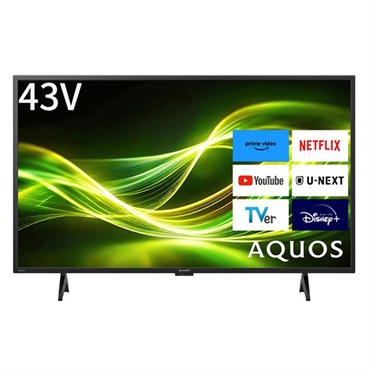 SHARP 43V型GoogleTV搭載液晶テレビ AQUOS 2T-C43GF2
