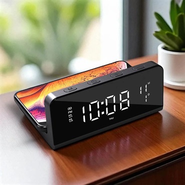 ADESSO　ワイヤレスチャージングクロック