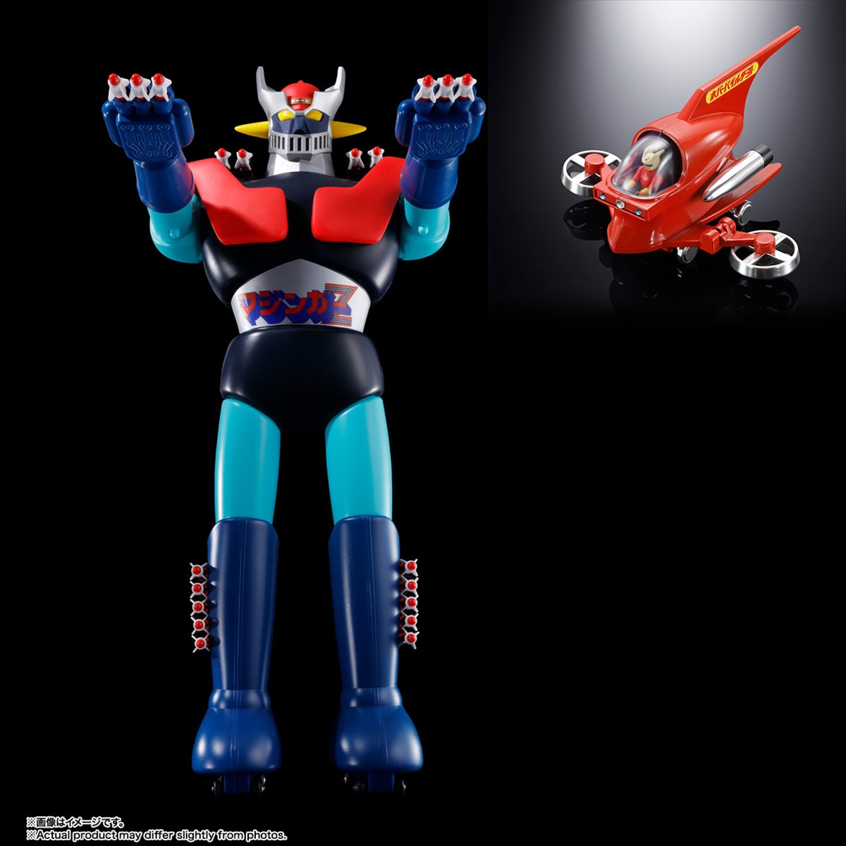 たかちゃんhu様　ミホーク＆ゾロ＆ヒヒ 無敵の王者 ジャンボマシンダー マジンガーZ ＆ポピニカ ホバー