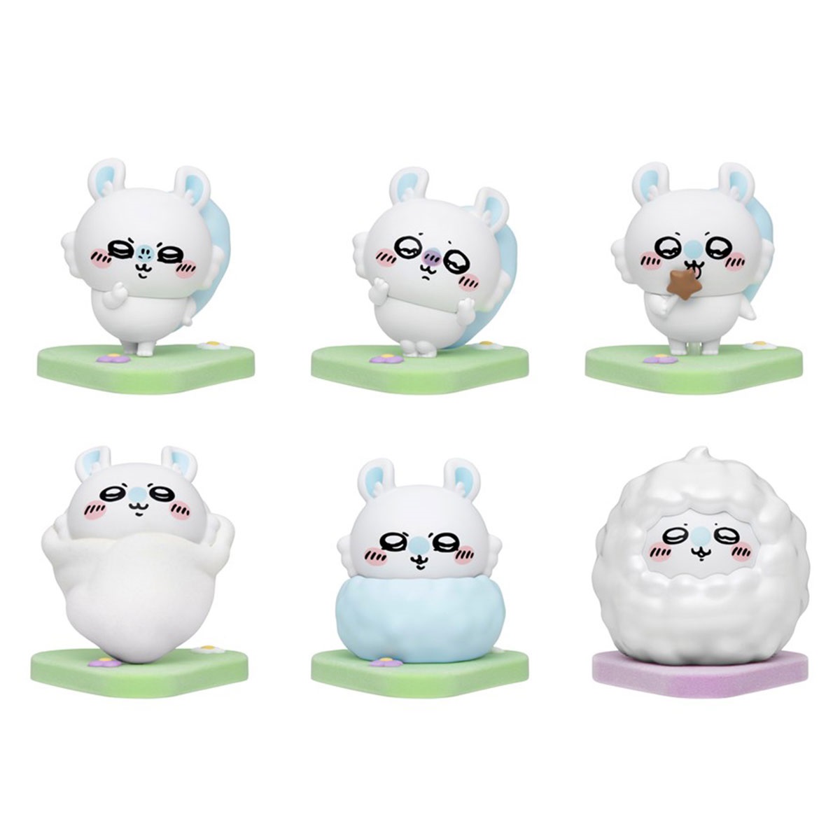 モモンガだらけフィギュア　6種セット