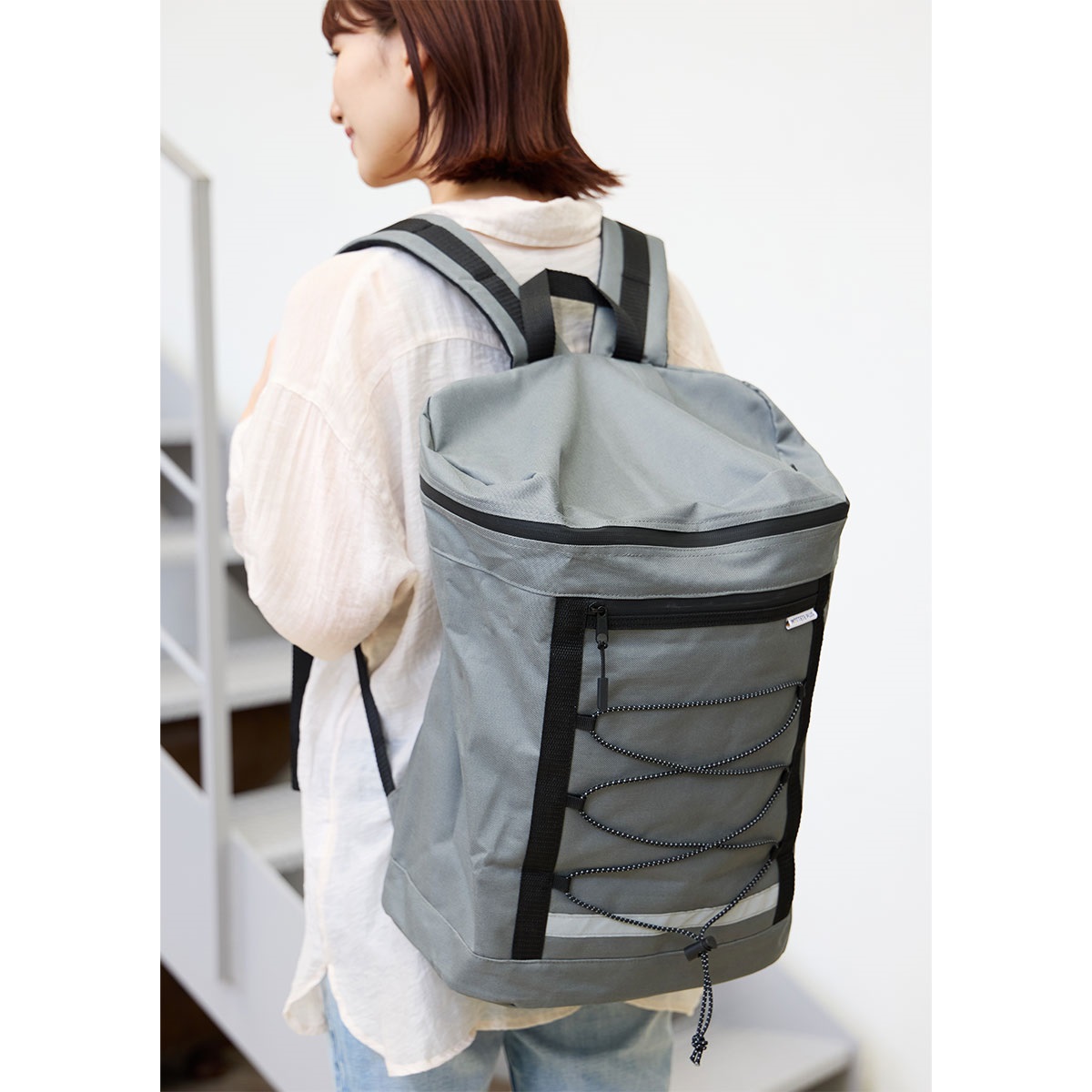 防災リュック6点セット グレー