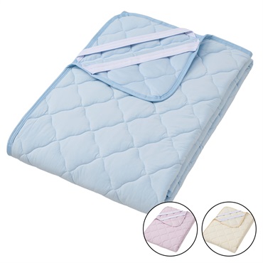もちもち冷感＆通気メッシュ 両面使える敷パッド