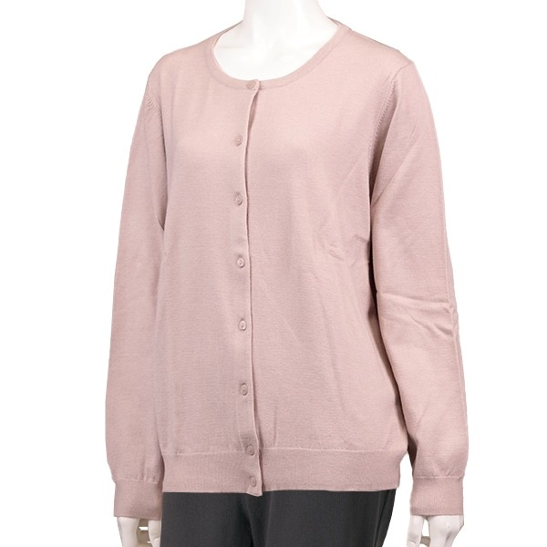 もちもちニット クルーカーディガン