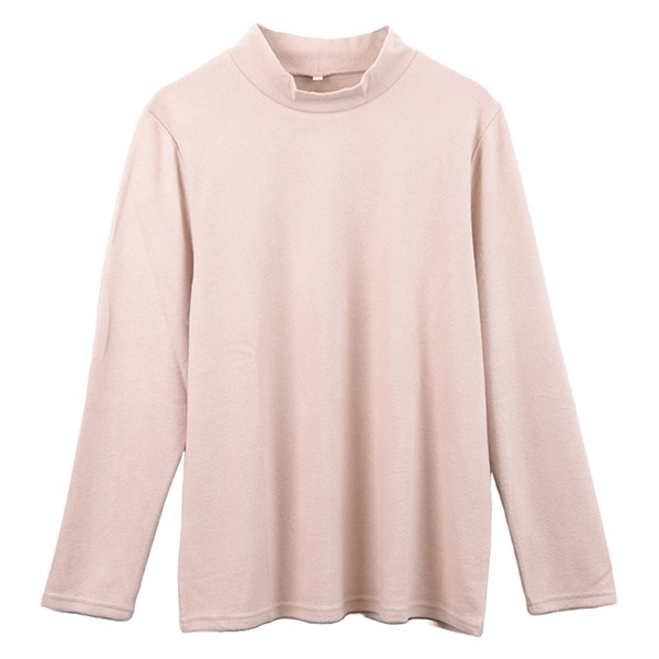 ソフトニットフリースハイネックＴ