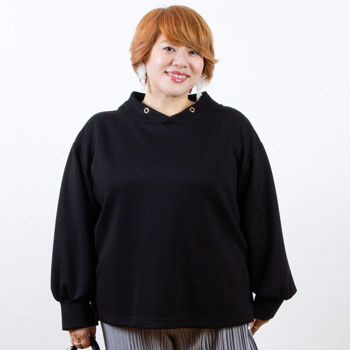 人気インフルエンサー【ぽっちゃりけいこ】コラボ　抜き衿風ダンボールＰＯ
