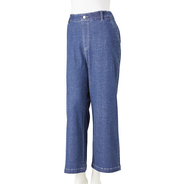 【2L-4L】ラクスタ　セミワイドパンツ