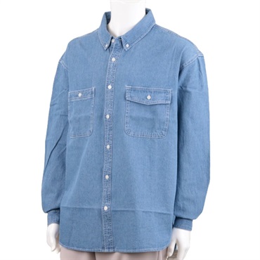 【3L-4L】デニムオーバーシャツ