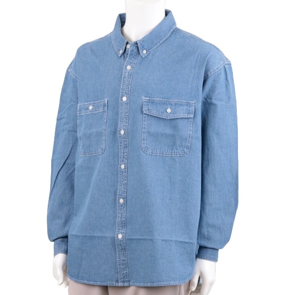 【3L-4L】デニムオーバーシャツ