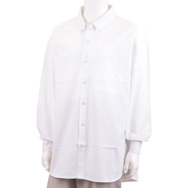 【3L-4L】スラブオックス無地＆柄シャツ