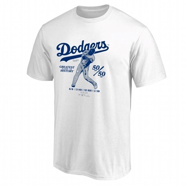 『大谷翔平 50-50 6 for 6』 Tシャツ