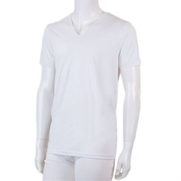 冷感  クールオン 紳士冷感半袖Ｖ首