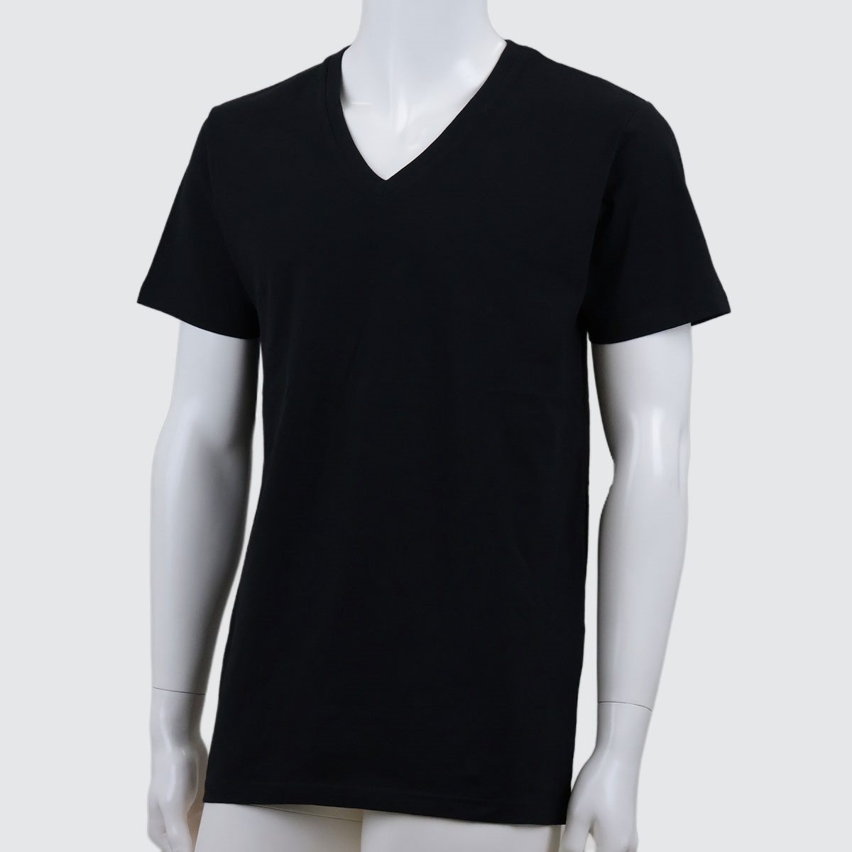 クールオン紳士綿１００％半袖Ｖ首