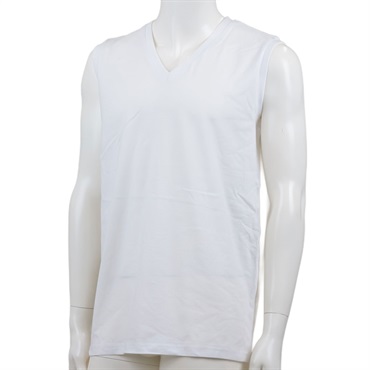 クールオン紳士綿１００％Ｖ首スリーブ