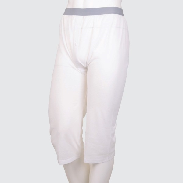 クールオン　変わり編みロングパンツ