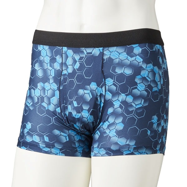 【綿混ゴム】モレスキュープリントボクサー