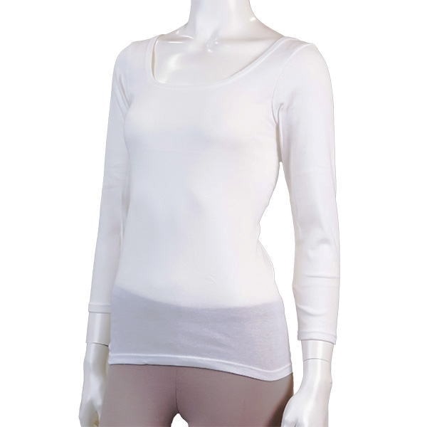 オーガニックコットン 8分袖