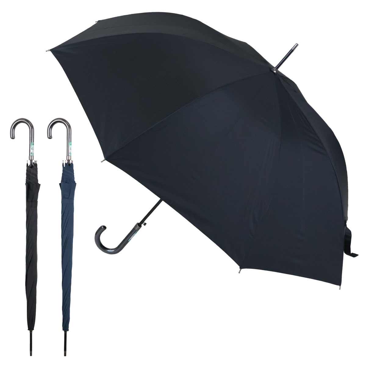 【超撥水・65ｃｍの大きめサイズ】耐風機能メンズ長傘