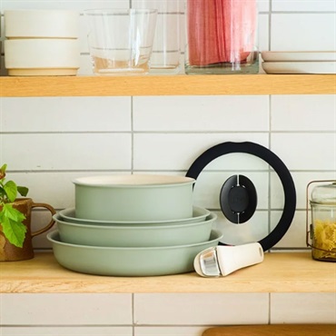 【IH対応】インジニオ・ネオ IHパレット ミントグリーン セット8