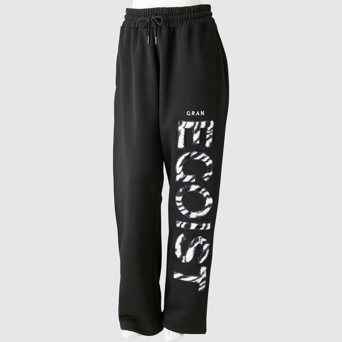 【GRAN　EGOIST】ゼブラロゴスウェットパンツ