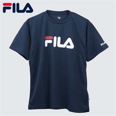 FILA【フィラ】ビッグロゴ冷感Tシャツ